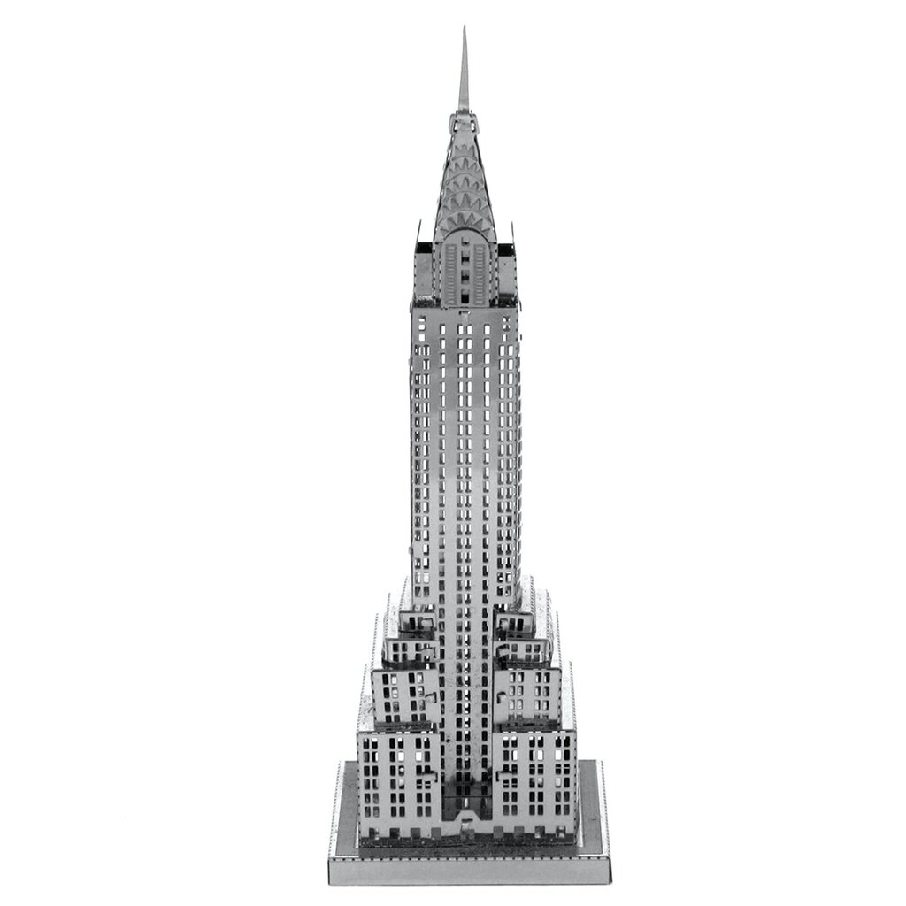 3D metāla puzle Metal Earth Chrysler Building cena un informācija | Konstruktori | 220.lv