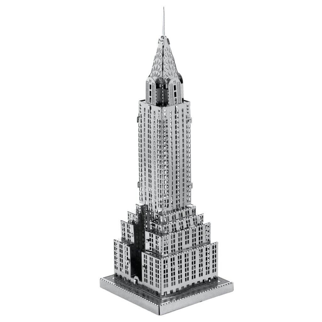 3D metāla puzle Metal Earth Chrysler Building cena un informācija | Konstruktori | 220.lv