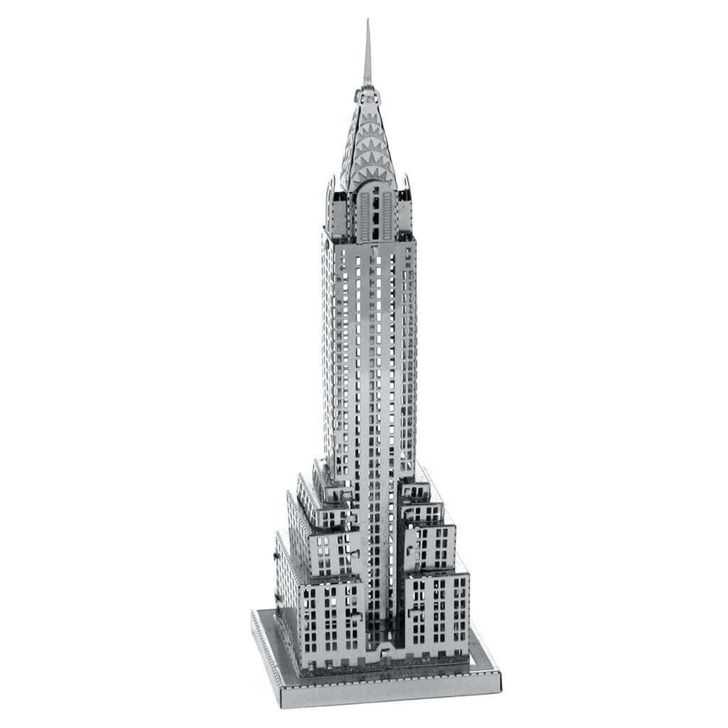 3D metāla puzle Metal Earth Chrysler Building cena un informācija | Konstruktori | 220.lv