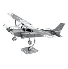 3D metāla puzle Metal Earth Cessna Skyhawk cena un informācija | Konstruktori | 220.lv