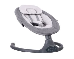 Elektriskais šūpuļkrēsls/šūpoles KikkaBoo Codie, Light Grey cena un informācija | Bērnu šūpuļkrēsliņi | 220.lv