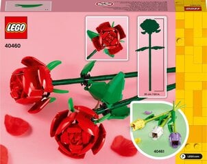 40460 LEGO® Creator rozes, 120 d. cena un informācija | Konstruktori | 220.lv