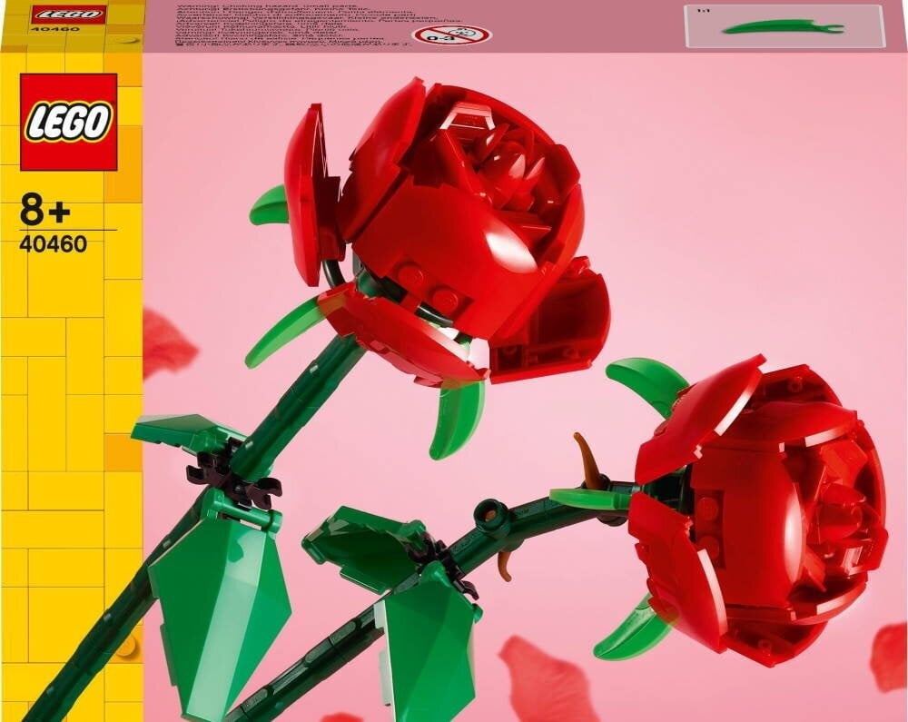 40460 LEGO® Creator rozes, 120 d. цена и информация | Konstruktori | 220.lv