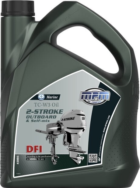 Eļļa MPM Marine TC-W3 2 Stroke Outboard Oil DFI 45005,  5L cena un informācija | Eļļas citām autodaļām | 220.lv