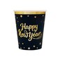 Vienreizlietojamās papīra krūzītes Happy New Year, 220 ml цена и информация | Vienreizējie trauki | 220.lv