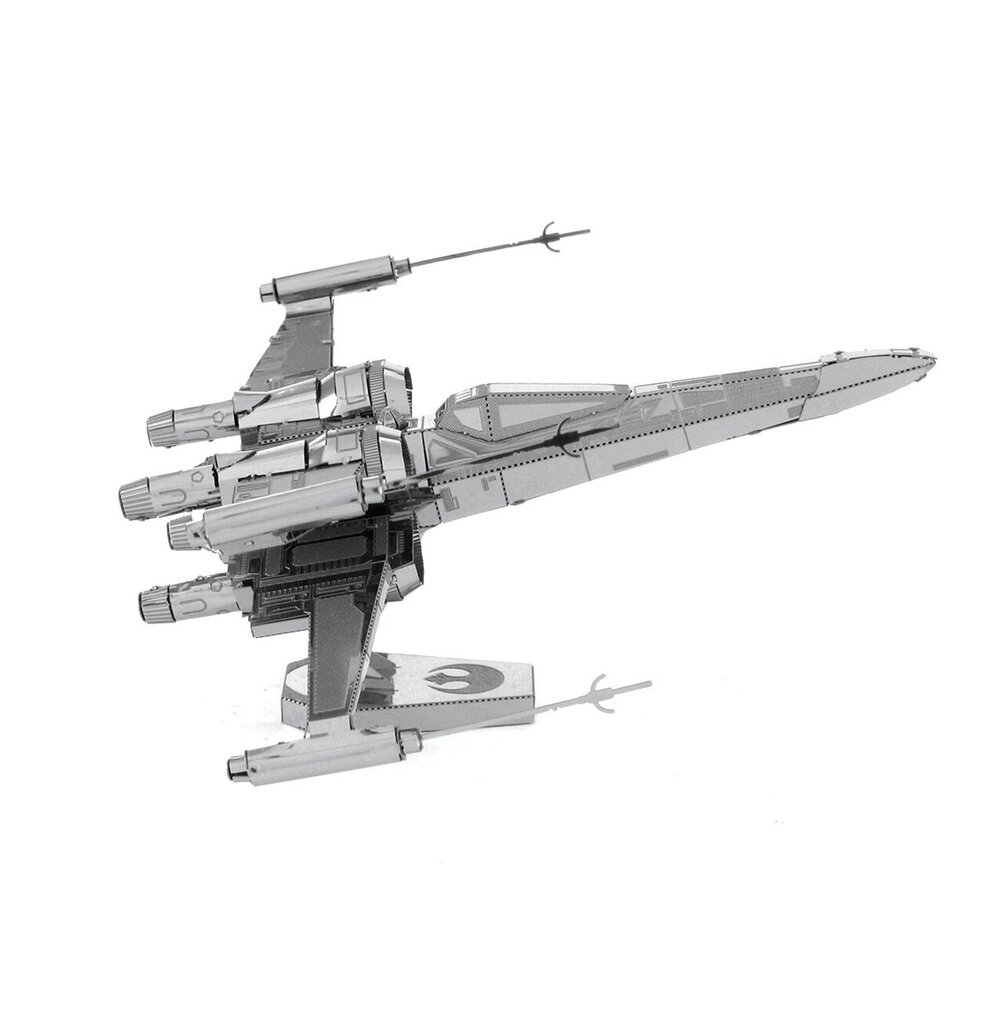 Metāla konstruktors Metal Earth Star Wars Poe Dameron's X-Wing Fighter cena un informācija | Konstruktori | 220.lv