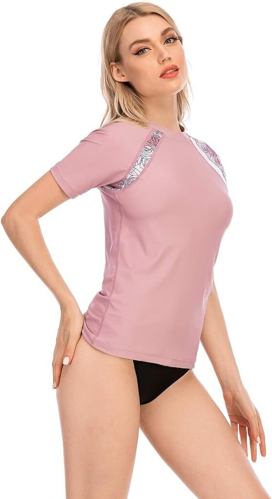 Huge sports Sieviešu peldēšanas T-krekls, rozā cena un informācija | Peldkostīmi | 220.lv