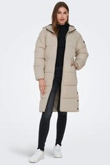 Зимняя куртка ONLY 15304786PUMICESTONE-XS цена и информация | Женские куртки | 220.lv