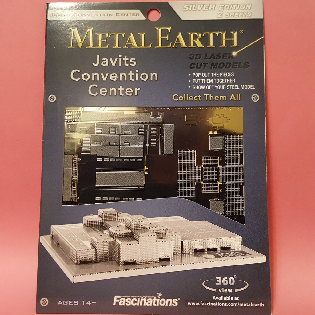 Metāla konstruktors Metal Earth Javits Convention Center cena un informācija | Konstruktori | 220.lv