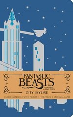 Fantastic Beasts and Where to Find Them: City Skyline Hardcover Ruled Notebook cena un informācija | Mākslas grāmatas | 220.lv