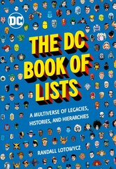 The DC Book of Lists cena un informācija | Mākslas grāmatas | 220.lv