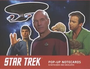 Star Trek Pop-Up Notecards: 10 Notecards and Envelopes cena un informācija | Mākslas grāmatas | 220.lv