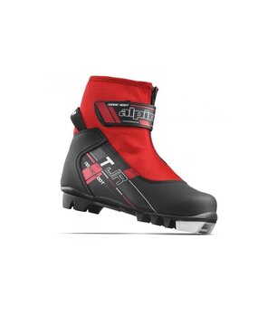 Ботинки для беговых лыж для детей Alpina Cross Country TJ, красные цена и информация | Лыжные ботинки | 220.lv