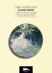 Claude Monet: Label & Sticker Book цена и информация | Книги о питании и здоровом образе жизни | 220.lv