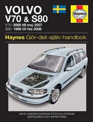 Volvo V70 and S80 (1998 - 2007) Haynes Repair Manual (svenske utgava) cena un informācija | Ceļojumu apraksti, ceļveži | 220.lv