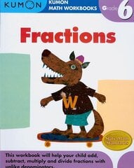 Grade 6 Fractions цена и информация | Книги для малышей | 220.lv