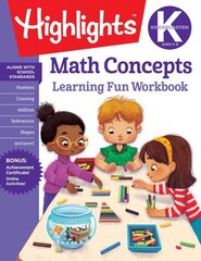 Kindergarten Math Concepts цена и информация | Книги для малышей | 220.lv
