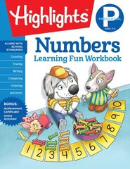 Preschool Numbers: Highlights Hidden Pictures цена и информация | Книги для малышей | 220.lv