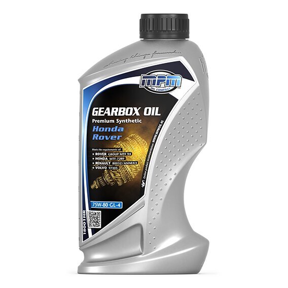 Eļļa MPM Gearbox Oil 75W80 GL-4 Premium Synthetic Honda/Rover 18001HR, 1L цена и информация | Eļļas citām autodaļām | 220.lv