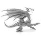 Metāla konstruktors Metal Earth Silver Dragon cena un informācija | Konstruktori | 220.lv