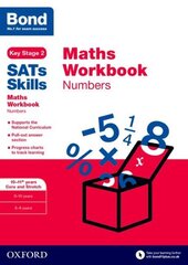 Bond SATs Skills: Maths Workbook: Numbers 10-11 Years cena un informācija | Grāmatas pusaudžiem un jauniešiem | 220.lv