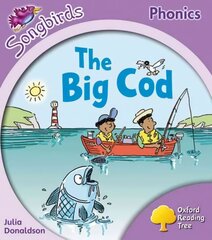 Oxford Reading Tree: Level 1plus: More Songbirds Phonics: The Big Cod цена и информация | Книги для подростков и молодежи | 220.lv