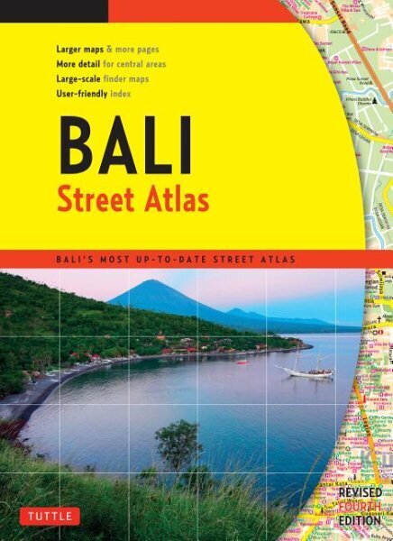 Bali Street Atlas Fourth Edition Fourth Edition cena un informācija | Ceļojumu apraksti, ceļveži | 220.lv