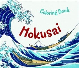 Coloring Book Hokusai cena un informācija | Grāmatas mazuļiem | 220.lv