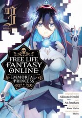 Free Life Fantasy Online: Immortal Princess (Manga) Vol. 3 cena un informācija | Fantāzija, fantastikas grāmatas | 220.lv