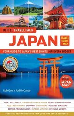 Japan Travel Guide plus Map: Tuttle Travel Pack: Your Guide to Japan's Best Sights for Every Budget (Includes Pull-out Japan Map) cena un informācija | Ceļojumu apraksti, ceļveži | 220.lv