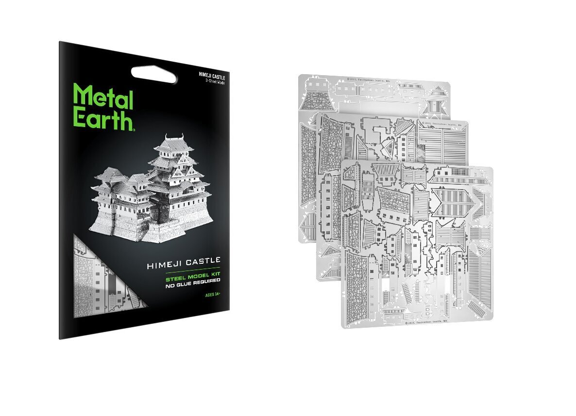 Metāla konstruktors Metal Earth Himeji Castle cena un informācija | Konstruktori | 220.lv