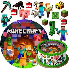 Tortei dekorācija Minecraft цена и информация | Праздничные декорации | 220.lv