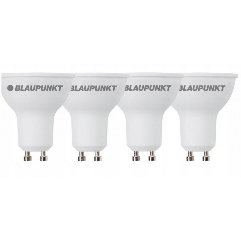 Blaupunkt LED spuldzes GU10 5W 4 gab, dabīgi baltas cena un informācija | Spuldzes | 220.lv