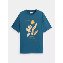 T-krekls vīriešiem Outhorn M OTHSS23TTSHM46133S, zils цена и информация | Мужские футболки | 220.lv