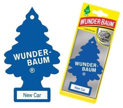 Auto gaisa atsvaidzinātājs Wunder-Baum New-Car, 1 gab. cena un informācija | Auto gaisa atsvaidzinātāji | 220.lv