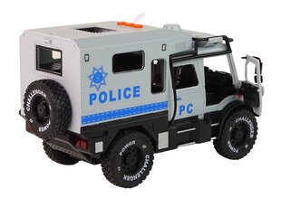 Policijas SUV ar skaņas un gaismas efektiem, pelēks cena un informācija | Rotaļlietas zēniem | 220.lv