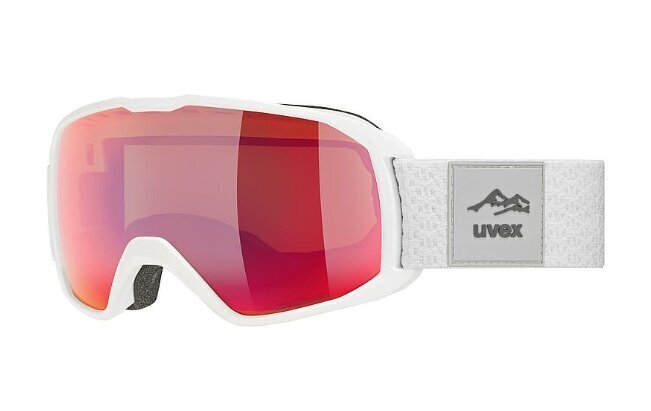 Slēpošanas brilles Uvex Xcitd, sarkanas cena un informācija | Slēpošanas brilles | 220.lv