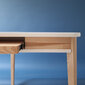 Stūra galds Ashme, 114x85x85cm, pelēks cena un informācija | Datorgaldi, rakstāmgaldi, biroja galdi | 220.lv