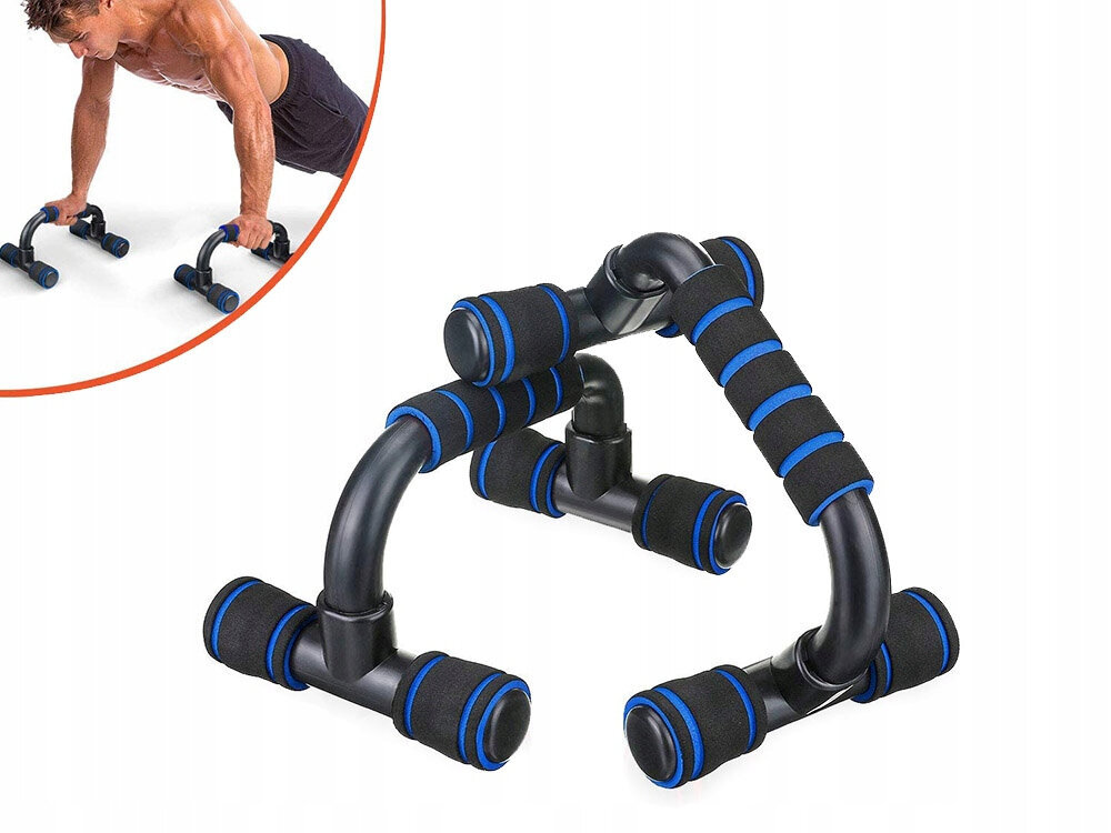 Ergonomiski push-up rokturi cena un informācija | Atspiešanās rokturi | 220.lv