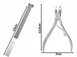 Komplekts ieaugušiem nagiem, 6 gab cena un informācija | Nagu kopšanas piederumi | 220.lv