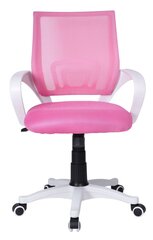 Офисный стул FB-BIANCO бело-розовый цена и информация | Офисные кресла | 220.lv