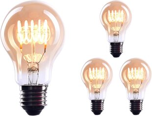 Лампочка Эдисона Crown LED, 3 шт., 4W, 230V цена и информация | Лампочки | 220.lv
