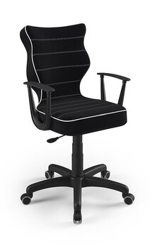 Товар с повреждением. Эргономичное офисное кресло Entelo Norm JS01, черное/белое цена и информация | Товары с повреждениями | 220.lv