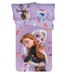 Bērnu gultasveļas komplekts Frozen, 100x135, 2 daļas cena un informācija | Bērnu gultas veļa | 220.lv