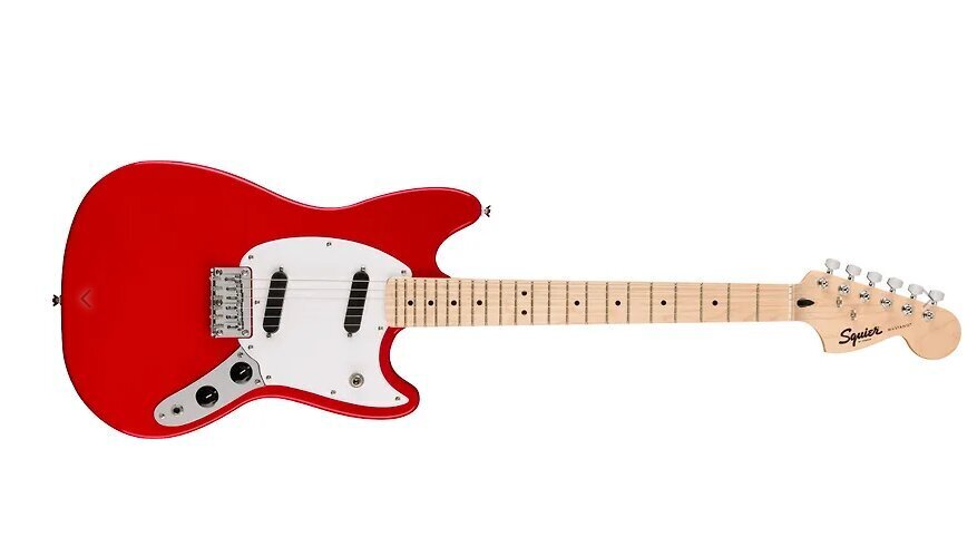 Elektriskā ģitāra Squier Sonic Mustang Torino Red cena un informācija | Ģitāras | 220.lv