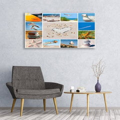 Reprodukcija Jūras pludmales ainava cena un informācija | Gleznas | 220.lv