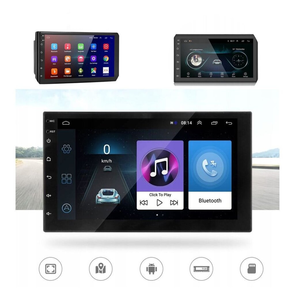 Auto Radio AR LCD Android цена и информация | Auto magnetolas, multimedija | 220.lv