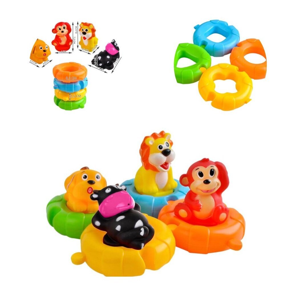 Vannas rotaļlietu komplekts цена и информация | Rotaļlietas zīdaiņiem | 220.lv