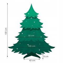 Mākslīgā Ziemassvētku eglīte Springos CT0130, 150 cm цена и информация | Искусственные елки | 220.lv