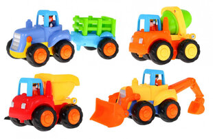 Auto komplekts Hola Toys ZA0020, 4 gab. цена и информация | Конструктор автомобилей игрушки для мальчиков | 220.lv